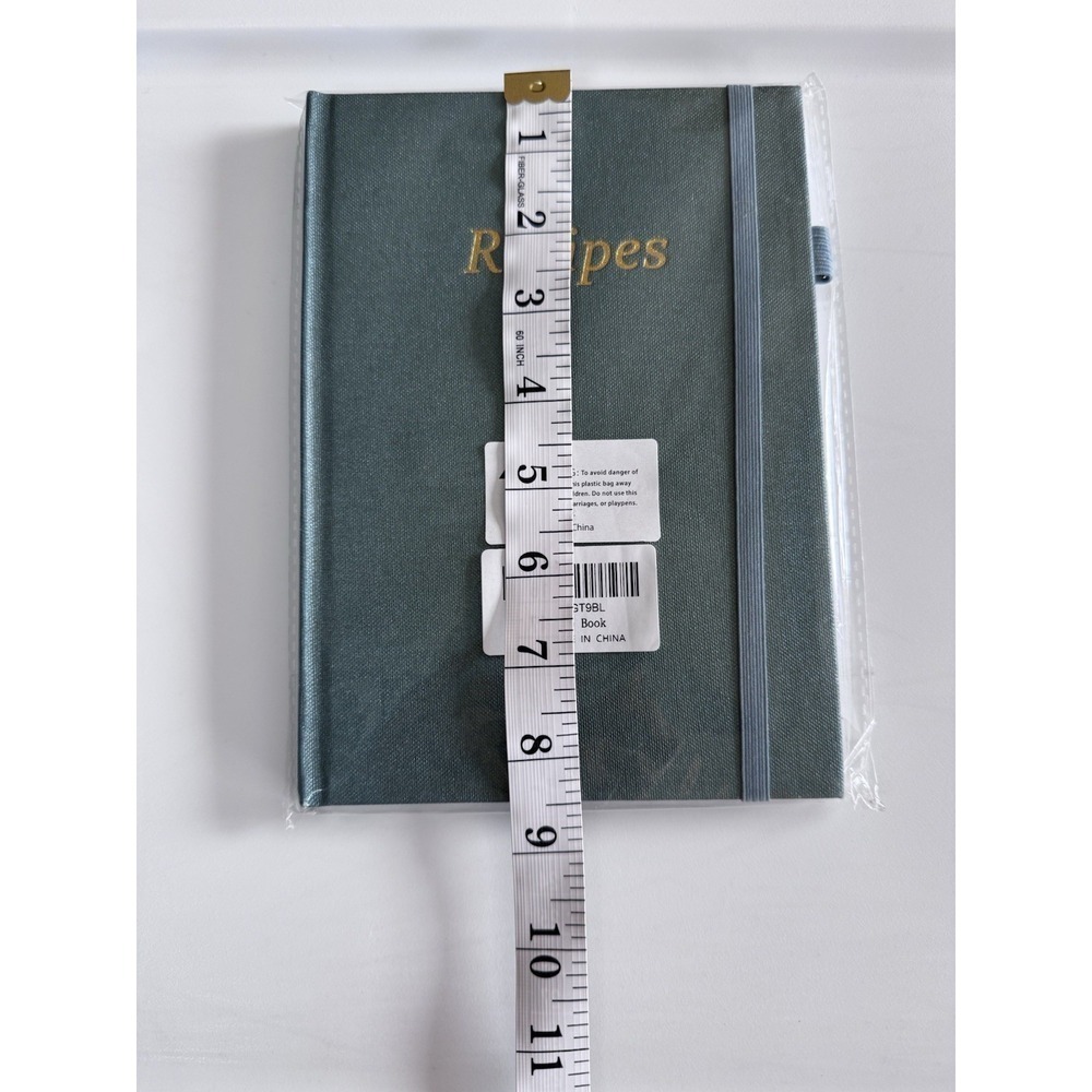 New Recipe Book to Write Your Own Recipes, Blank Cookbook Notebook with Tabs - Picture 3 of 6